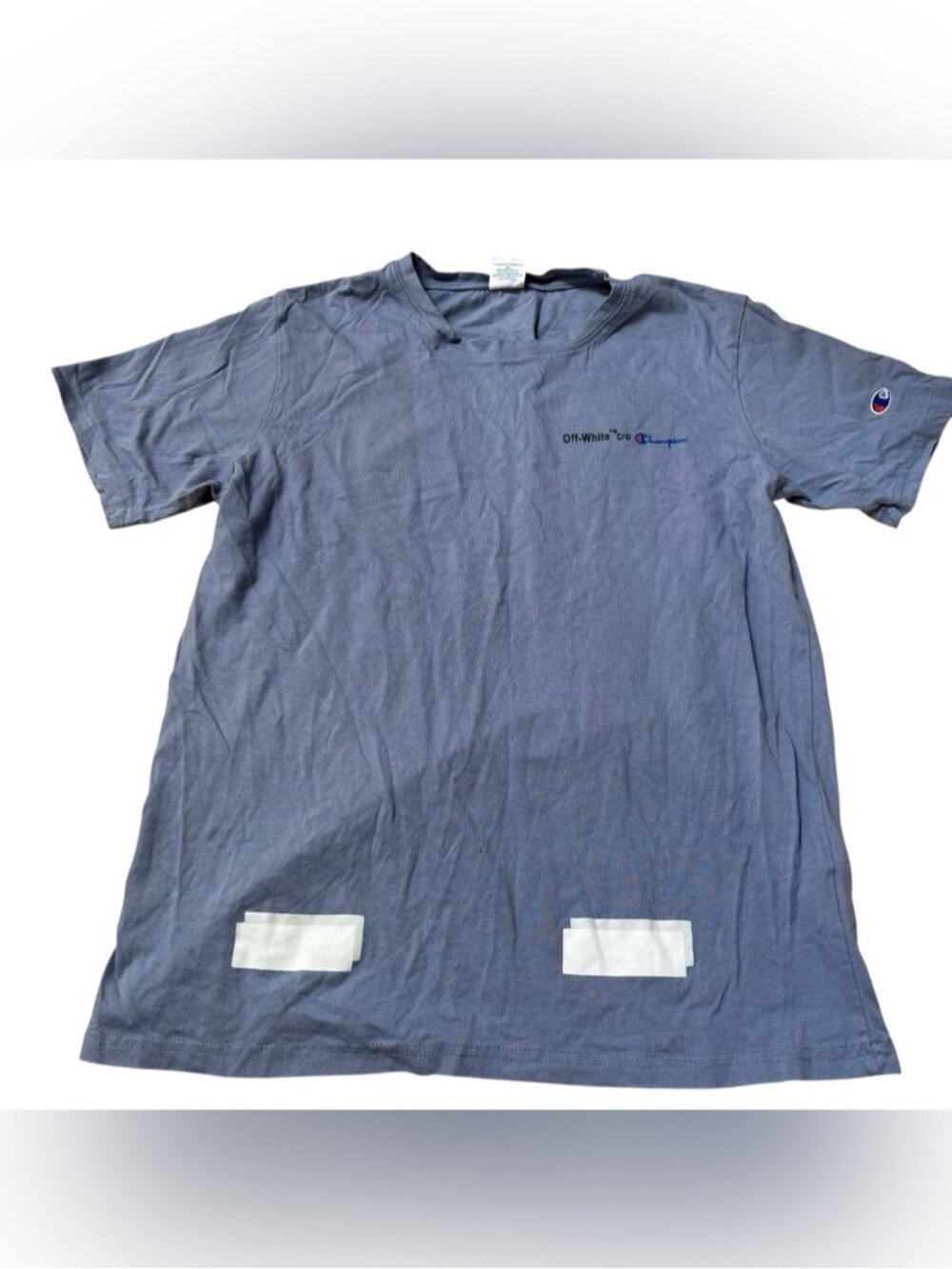 Champion x Off-White Short Sleeve Shirt Size XL